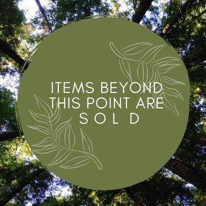 All Items Beyond This Point Are Sold